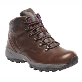 women's bainsford hiking boots chestnut alpine purple